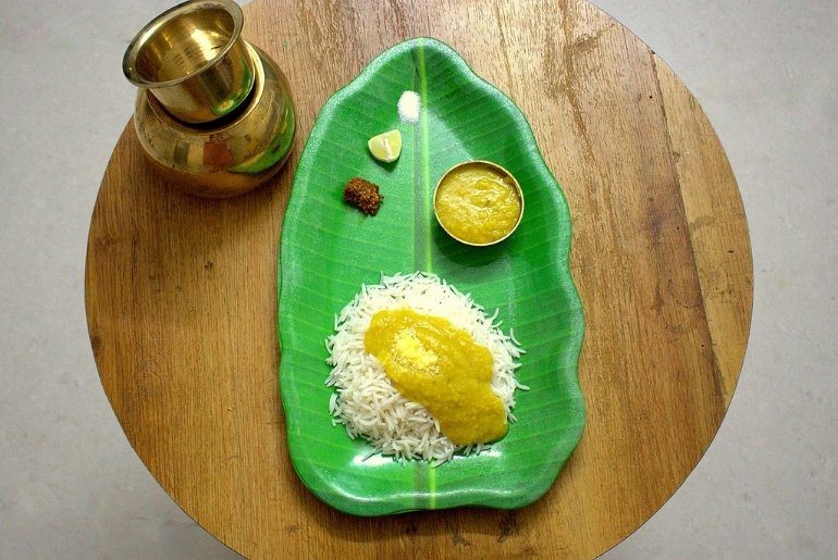 gudi padwa thali 