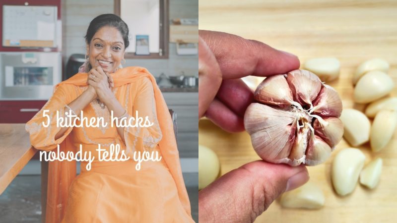From Salty Curry Fixes To 10-Second Garlic Peeling, These Kitchen Hacks Are Game-Changers