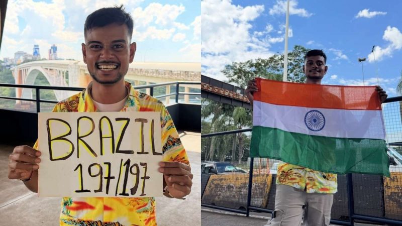 From Bihar To Brazil: How Nomad Shubham Completed Travel To All 197 Countries At 24