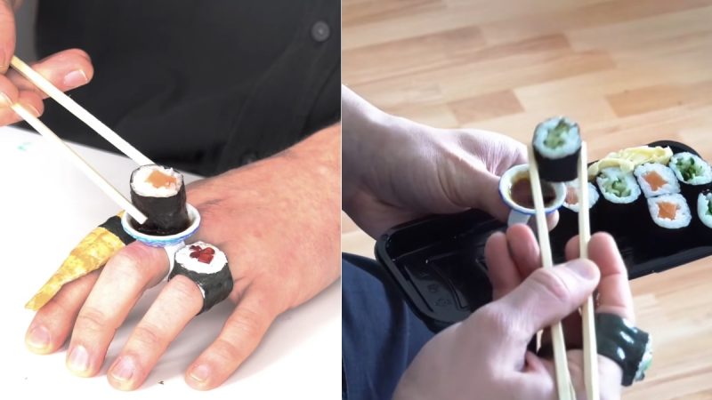 What Is A Soy Sauce Ring? This Wearable Sushi Dipping Ring Has The Internet Talking