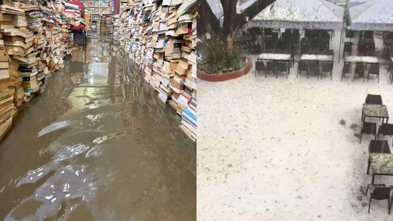 Hailstorm In Bengaluru Causes Widespread Damage; 10 People Killed, Around 5,000 Books Damaged