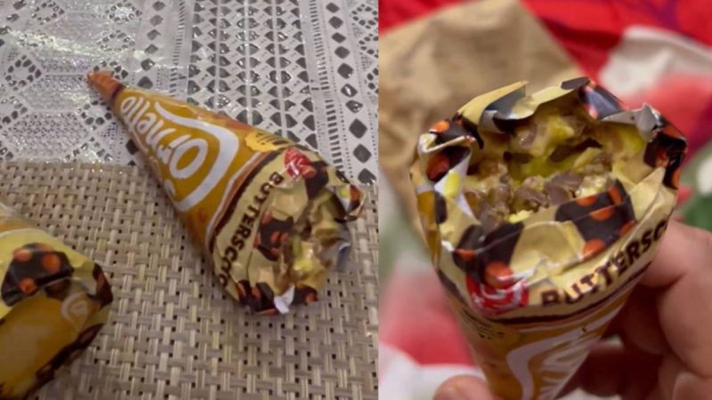 “This Is A Health Risk!” User Calls Out Blinkit Over Shocking Half-Eaten Ice Cream Delivery