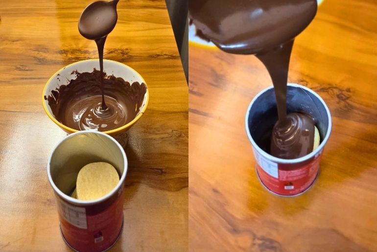 Pringles & Chocolate Block