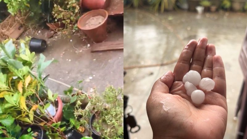 Delhi Weather: Hailstorm Hits Delhi-NCR After Heatwave; City Remains Under Yellow Alert