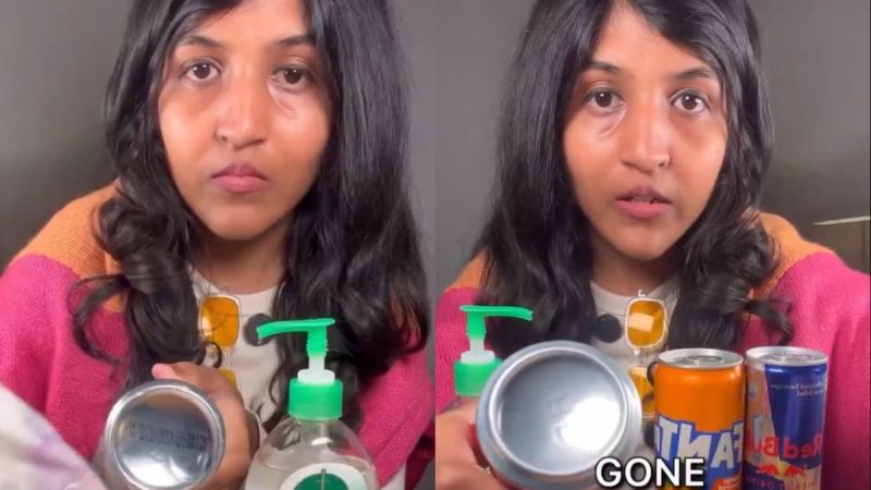 “Massive Safety Concern,” Viral Video Shows How Expiry Dates Can Be Wiped Off Beverage Cans