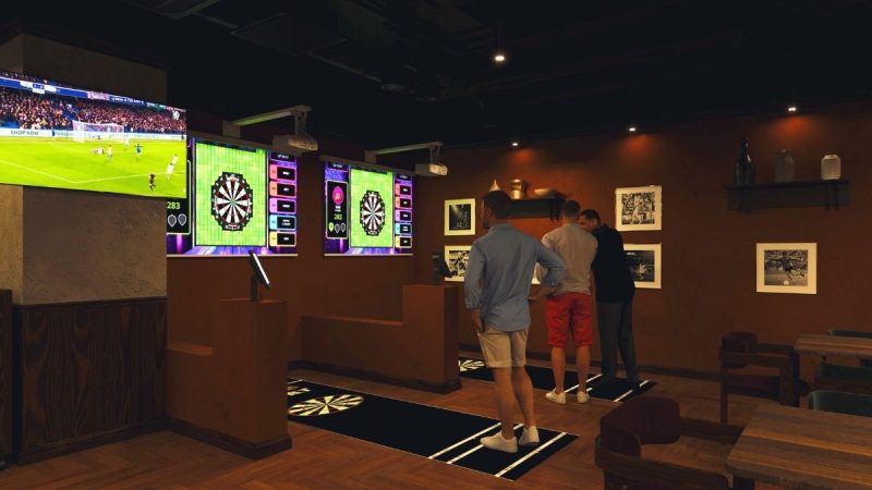 Five Iron Golf Dubai Relaunches Dirty Birdie Sports Bar Big Screens, Golf Simulators & Offers