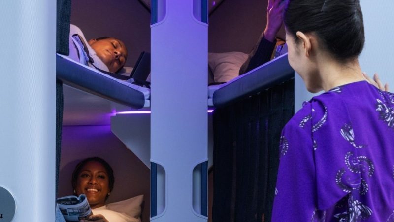 Air New Zealand Becomes World’s First Airline To Offer Bunk Beds On 17-Hour Flights