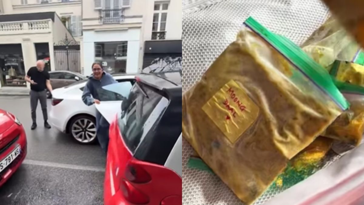 “This Is The Real Flex,” Indian Mum Brings 24 Types Of Frozen Dishes To Paris For Her Daughter