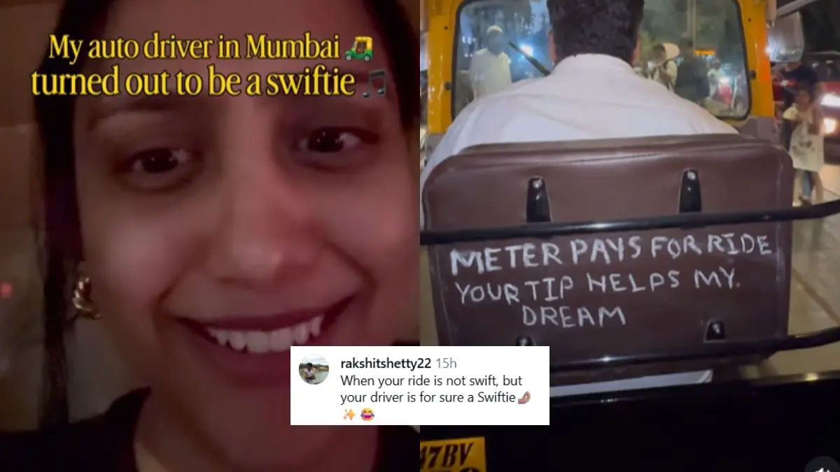 Mumbai Auto Driver Is A Swiftie? Woman Jams To ‘Blank Space’ & Netizens Want To Karaoke With Him!