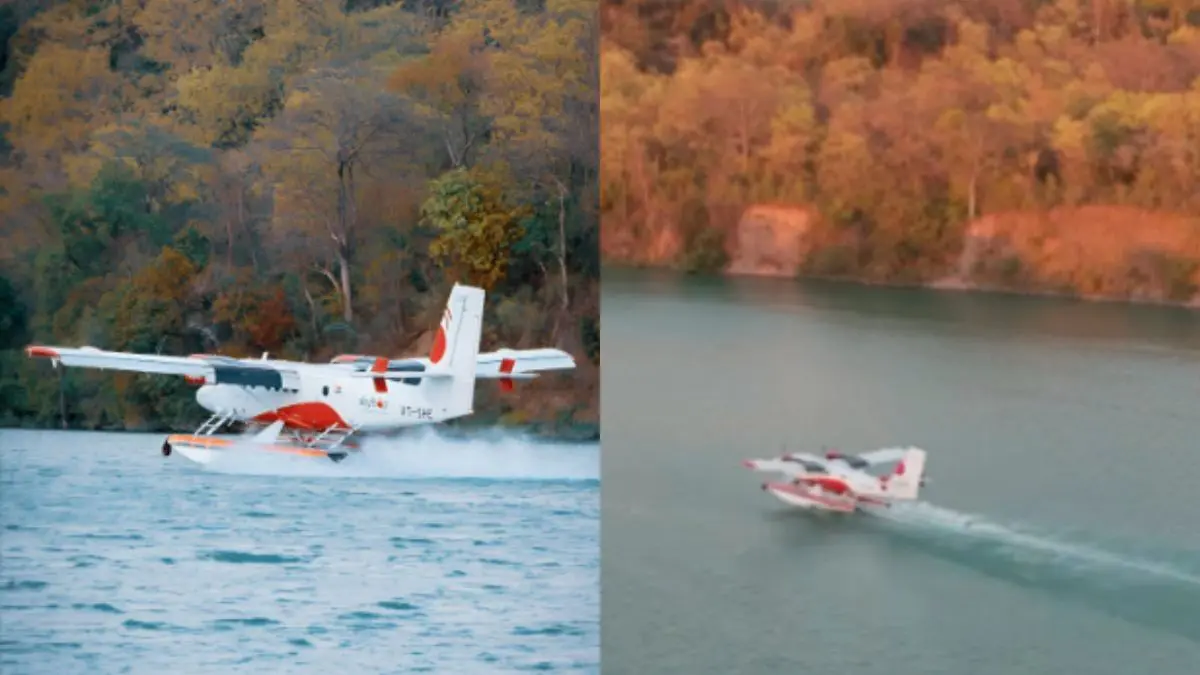 India’s 1st Seaplane Operator SkyHop Conducts Trial In Rishikesh; Here’s How It Can Boost Tourism