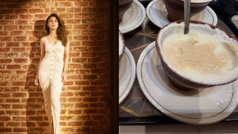 Shilpa Shetty Makes The Most Of Her Varanasi Trip With Lassi & A Visit To THIS Temple