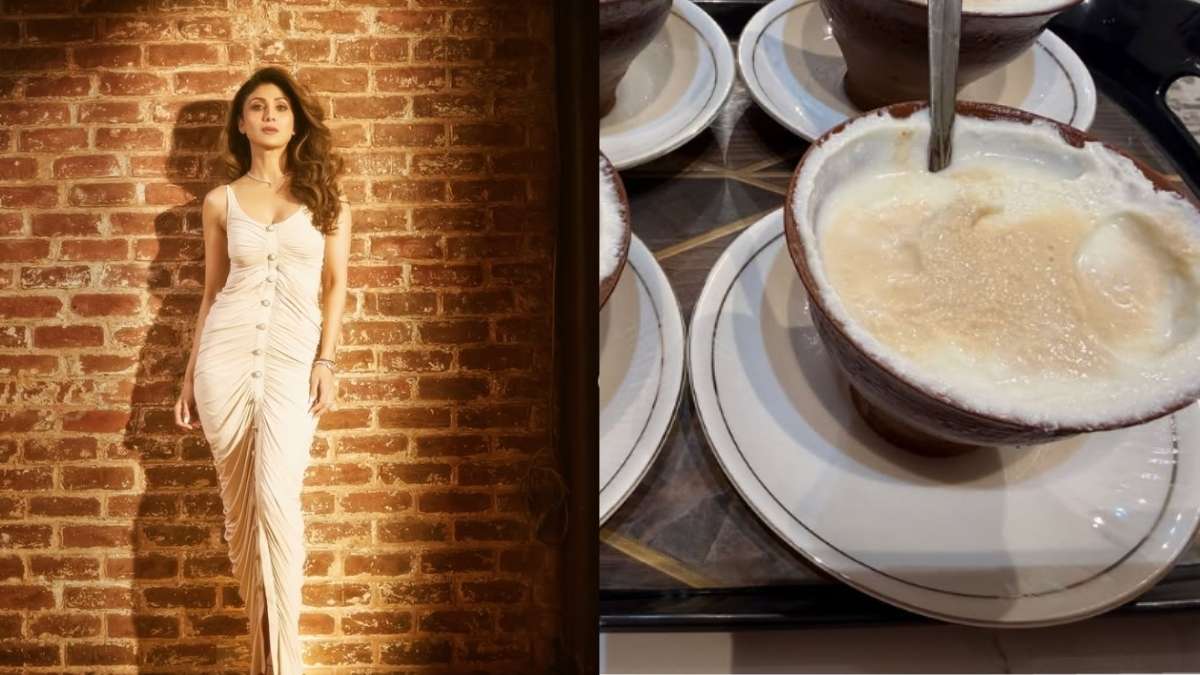 Shilpa Shetty Makes The Most Of Her Varanasi Trip With Lassi & A Visit To THIS Temple