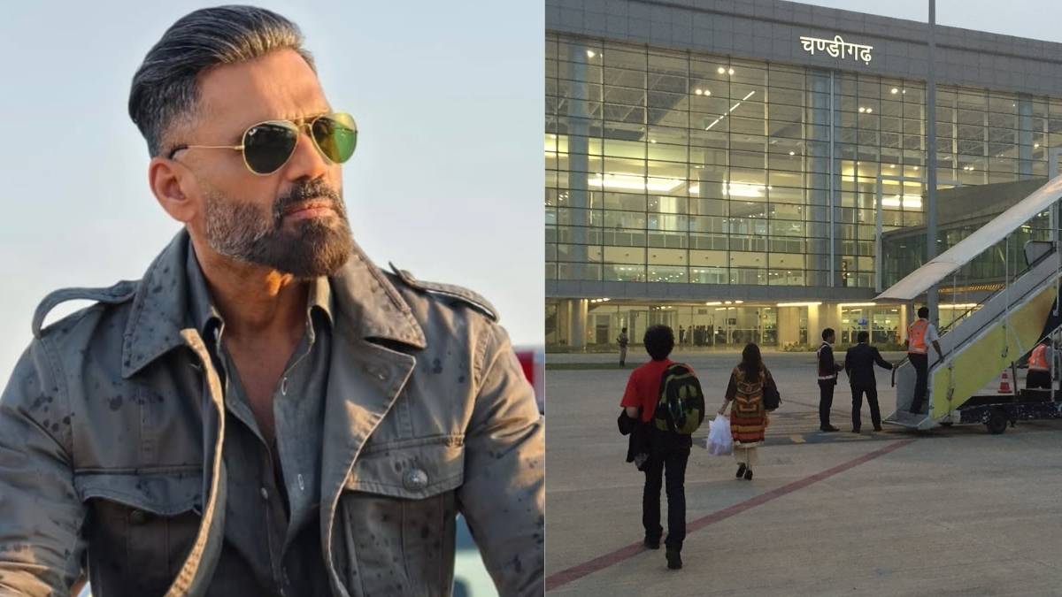 “Making Every Passenger Feel Safe”: Suniel Shetty Praises CISF Team At Chandigarh Airport