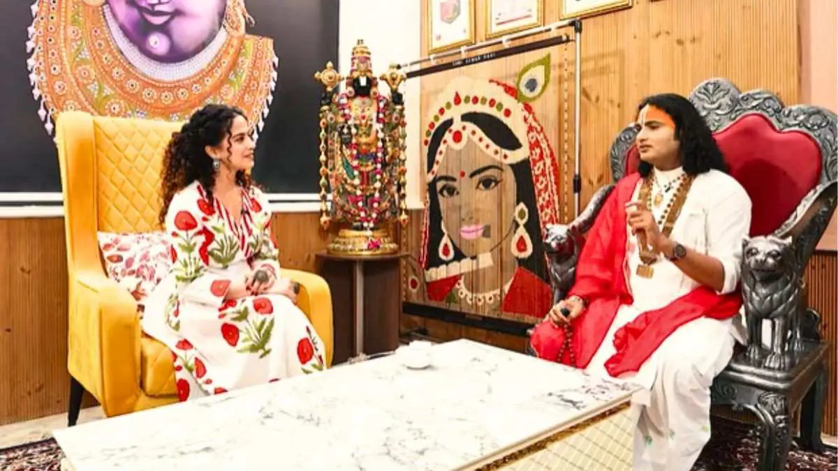 Swami Aniruddhacharya Ji AKA Pookie Baba Talks Life, Food & More On Sunday Brunch With Kamiya Jani