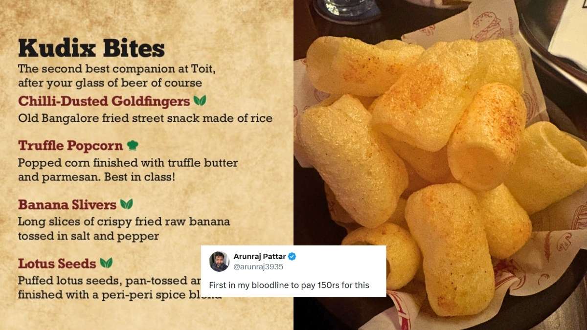 Bengaluru Man Orders ₹150 ‘Chilli-Dusted Goldfingers’ At Indiranagar Pub, Gets Fryums Instead