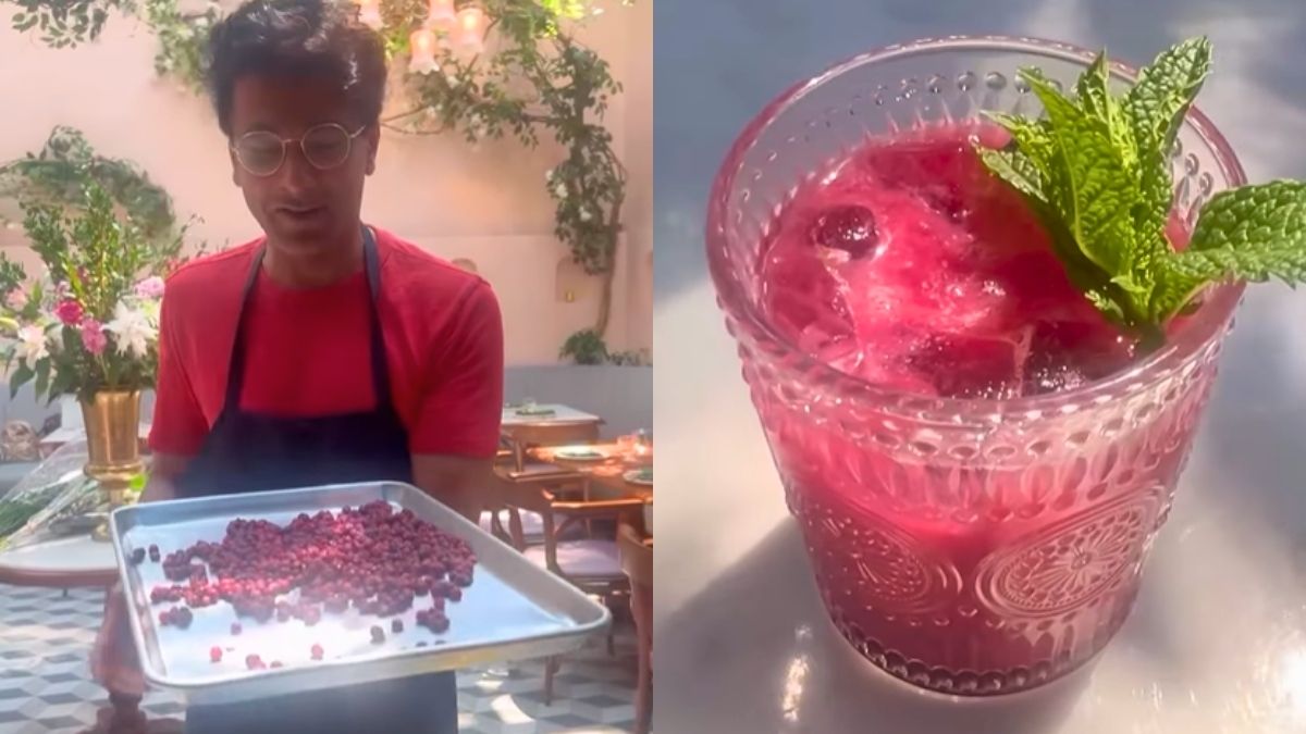 Chef Vikas Khanna Shares 6-Ingredient Phalsa Lemonade Recipe That Reminds Him Of Indian Summers
