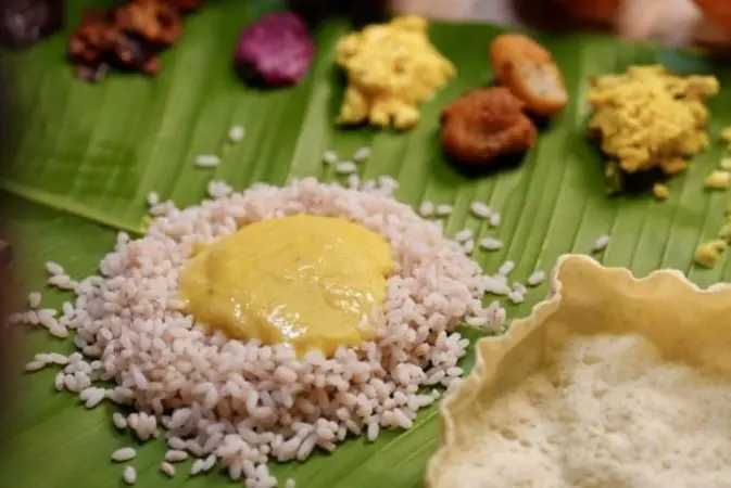 Vishu Sadya menus in India