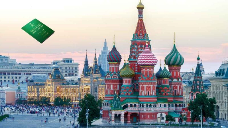 Saudis Can Travel Visa-Free To Russia From May 11th For Up To 90 Days; Details Inside