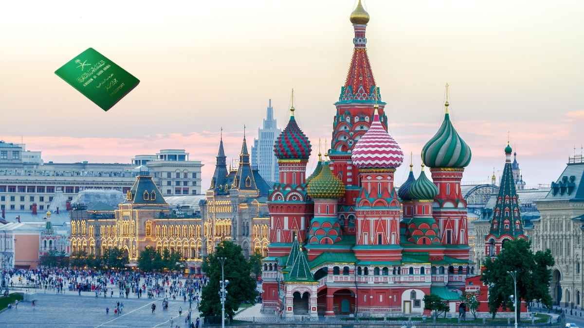 Saudis Can Travel Visa-Free To Russia From May 11th For Up To 90 Days; Details Inside