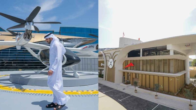 Sheikh Hamdan Reviews Progress Of The First Air Taxi Station Located Near DXB!