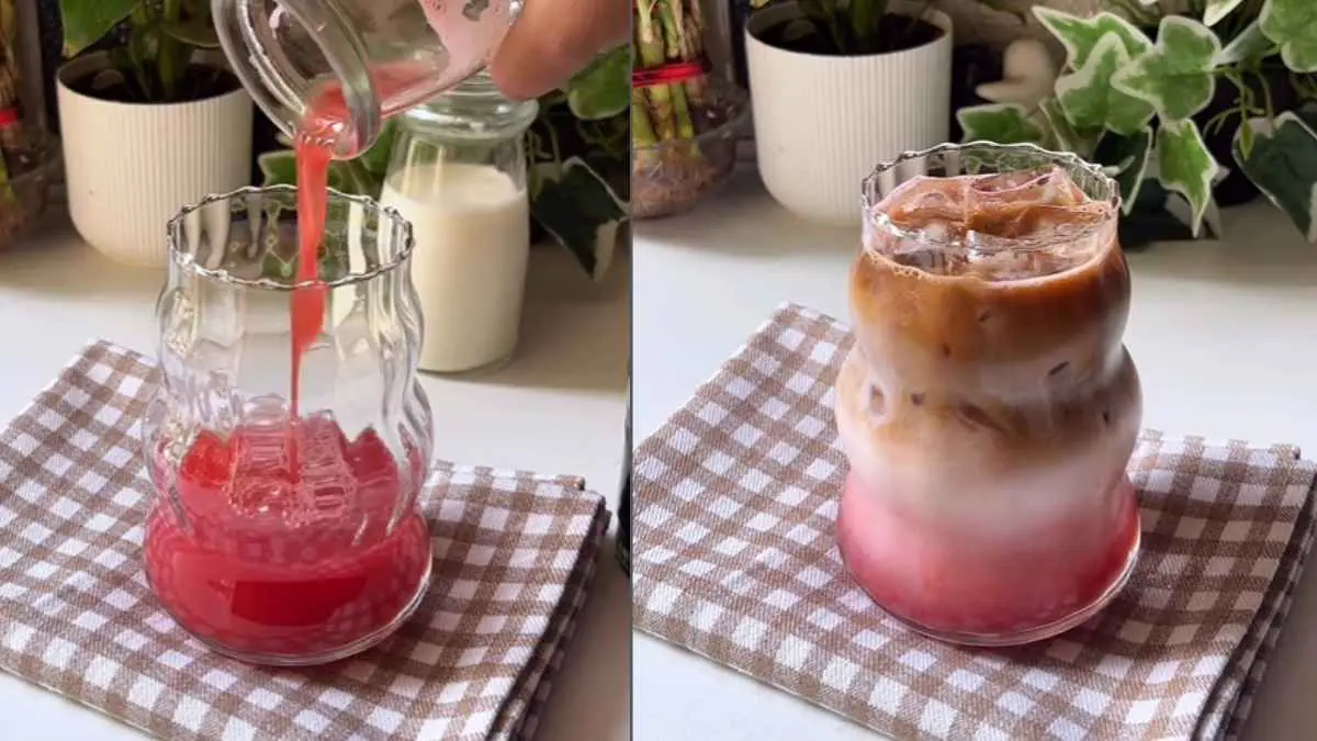 This 15-Min Viral Watermelon Coffee Recipe Is Breaking The Internet; Coffee Lovers Rush To Try