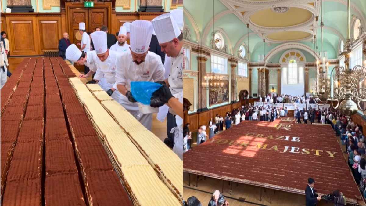 100 Chefs Make World’s Longest Tiramisu In London With 3000 Eggs & 50,000 Ladyfinger Biscuits