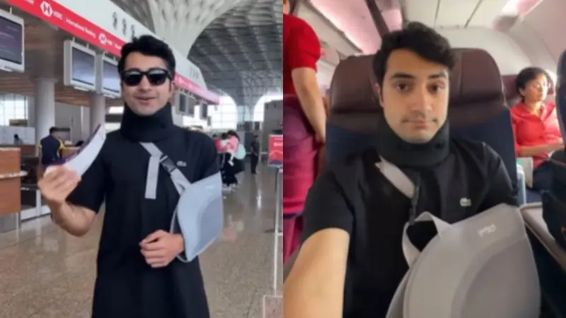 Creator Fakes Injury For Air India Business Class Upgrade; Netizens: “This Is Why Empathy Is Lost”