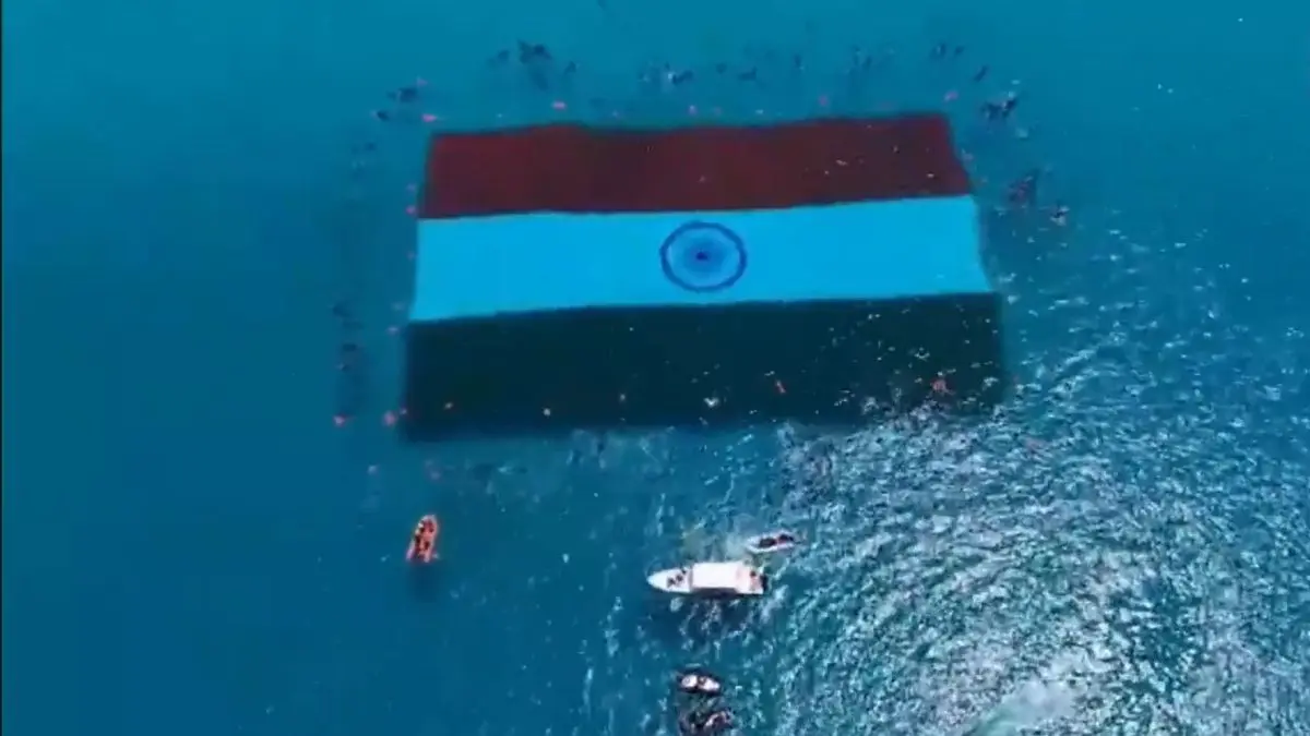 How Did Andaman And Nicobar Set A Guinness World Record With The Largest Underwater Flag?