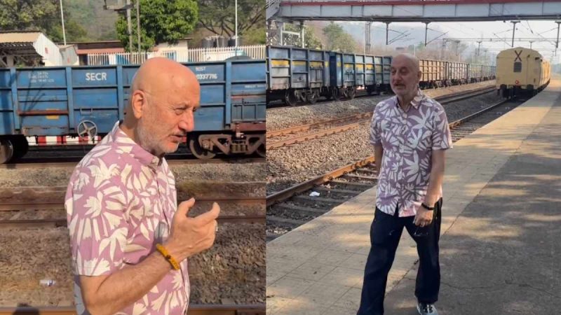 DDLJ Nostalgia Hits As Anupam Kher Revisits “Ja Simra Ja” Station; Urges Govt To Make It Tourist Place