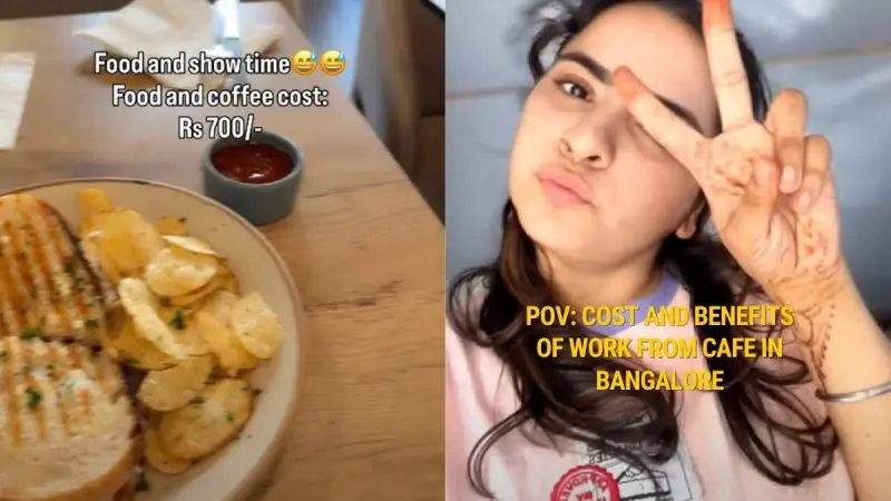 “Calm Environment & AC,” Bengaluru Woman Shares Costs & Benefits Of Working From A Cafe In The City