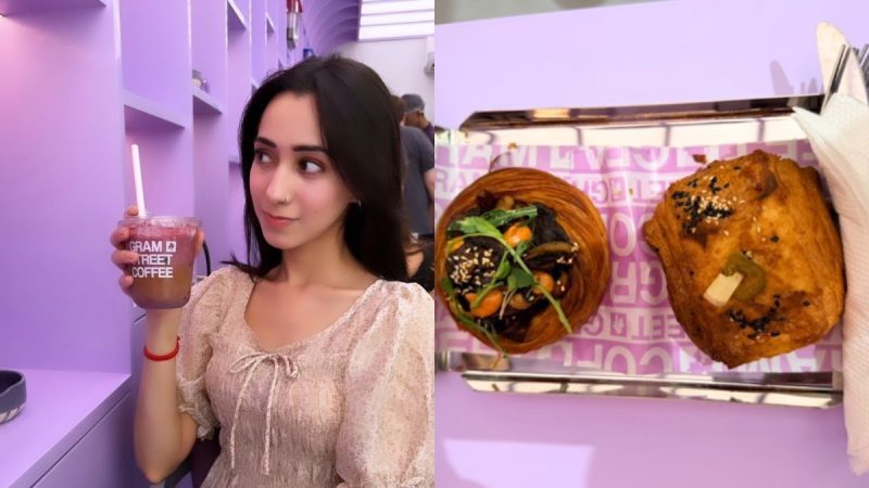 CT Review: I Visited Gram Street Coffee In Gurgaon For The Viral Purple Latte & It Didn’t Disappoint