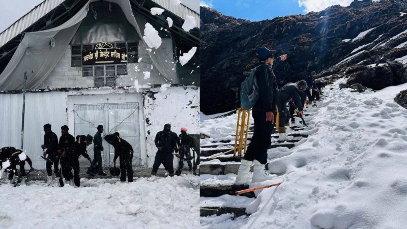 Ahead Of Yatra Season, Indian Army Performs Ardas & Opens Gates Of Hemkund Sahib, World’s Highest Gurudwara