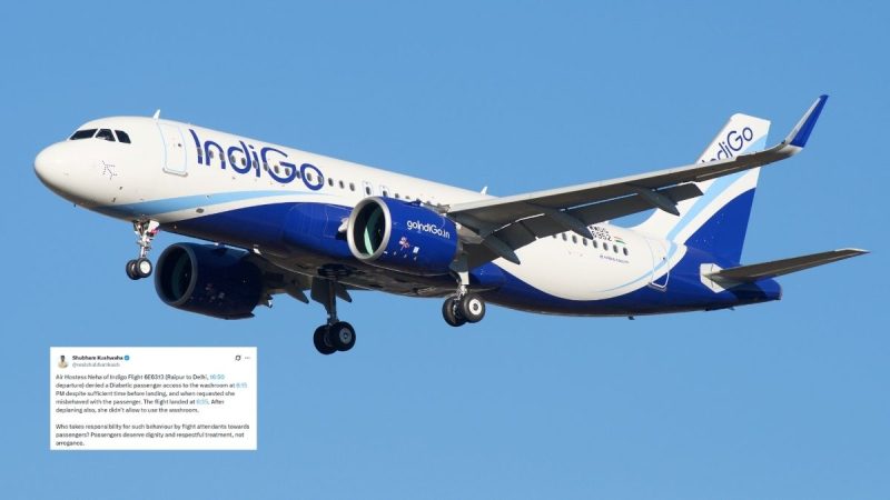 “Passengers Deserve Dignity,” X User Accuses IndiGo Of Denying Washroom Access To Diabetic Passenger