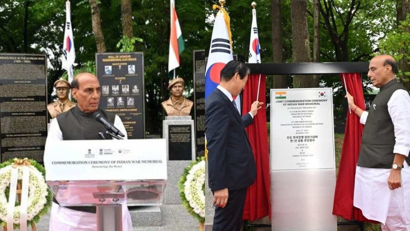 India Unveils War Memorial In Seoul, South Korea & Here’s Why It Matters