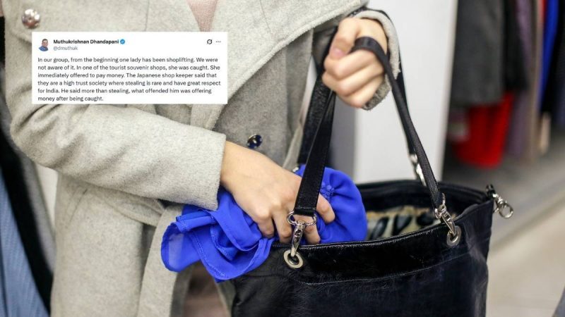 Indian Woman Caught Shoplifting During Japan Trip; Desi Netizens, “This Is Embarrassing!”