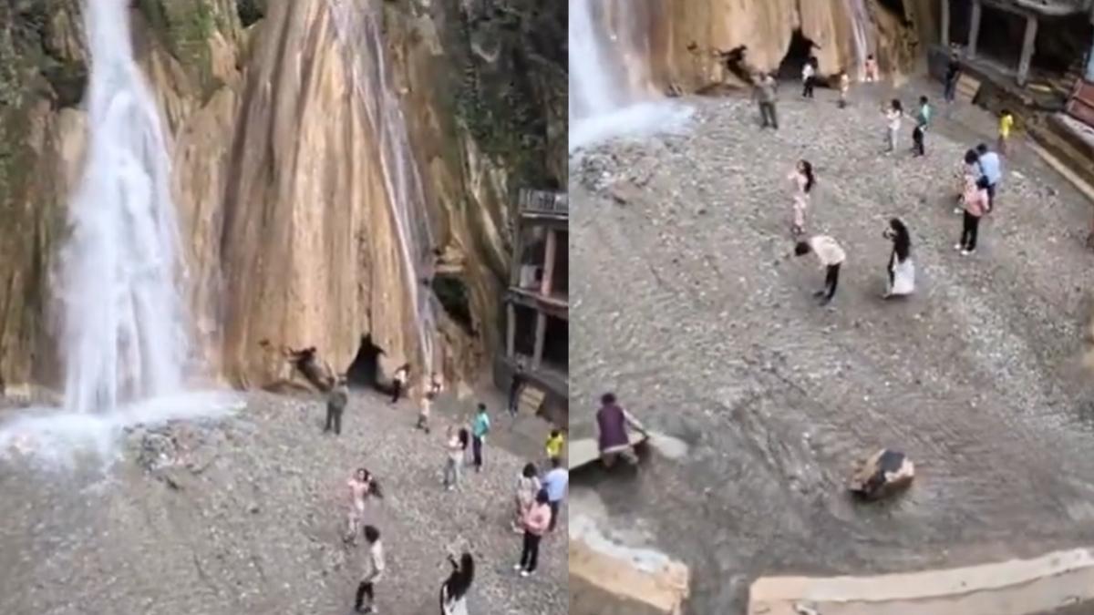 “Won’t Visit Again,” Viral Video Shows Kempty Falls Near Mussorie Surrounded By Buildings & Shops