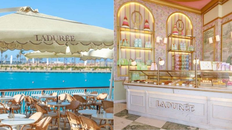 Ladurée Reopens In Marassi Just In Time For Eid With Coffee, Pastries & Coastline Views