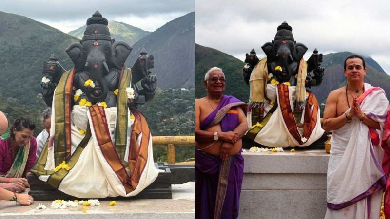 Pran Pratishtha Of The First-Ever Lord Ganesha Idol Held In Latin America With Chants & Prayers