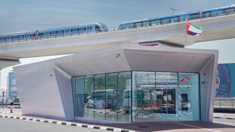 Serving 11 Bus Routes, Dubai RTA Opens The First Mall Of The Emirates Smart Bus Station