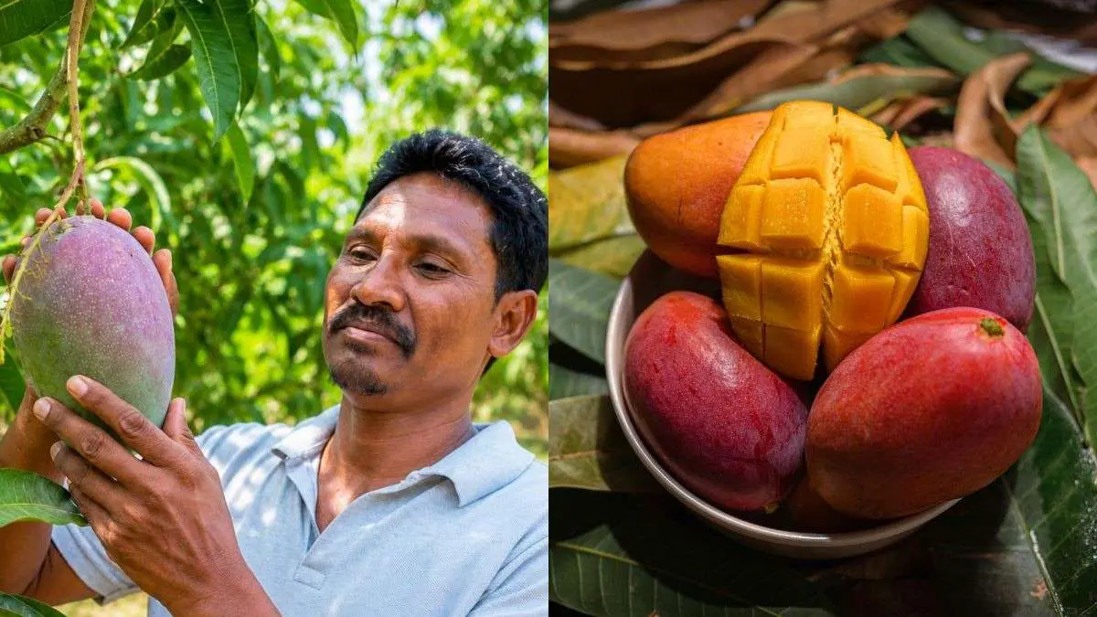 Odisha Farmer Grows Miyazaki Mangoes Worth ₹3 Lakh Per Kg; Sleeps Near Tree To Prevent Theft