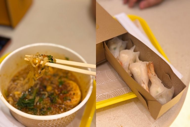 Nodo khan market food to eat