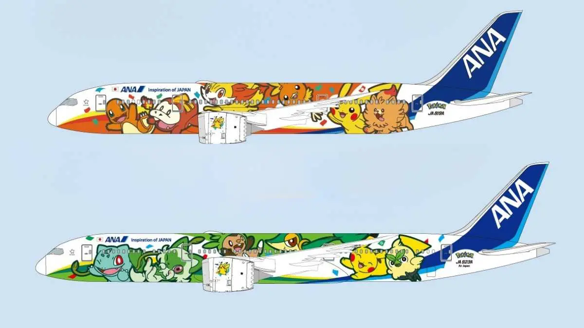 From Pikachu To Charmander, Japanese Airline Marks 30 Yrs Of Pokémon With 2 Themed Planes!