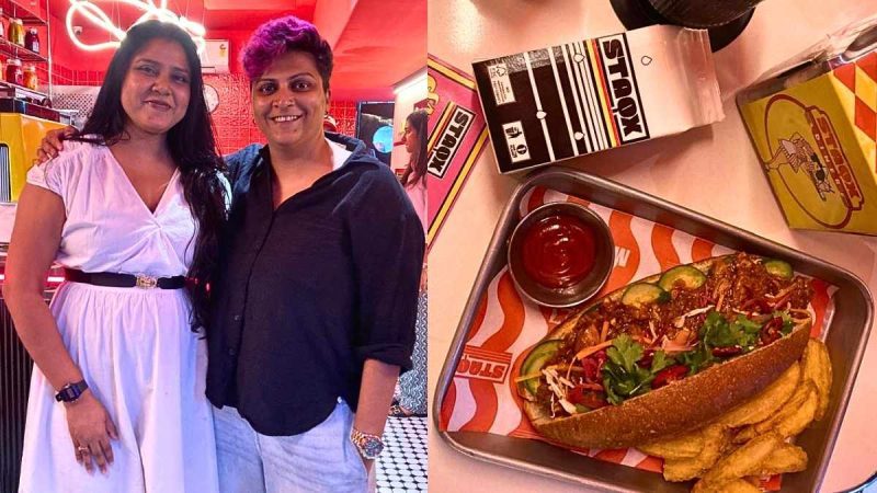 CT Review: I Walked Into Bandra’s 80s-Style Retro Diner, Staqx & Gorged On Messy Sandwiches & More!