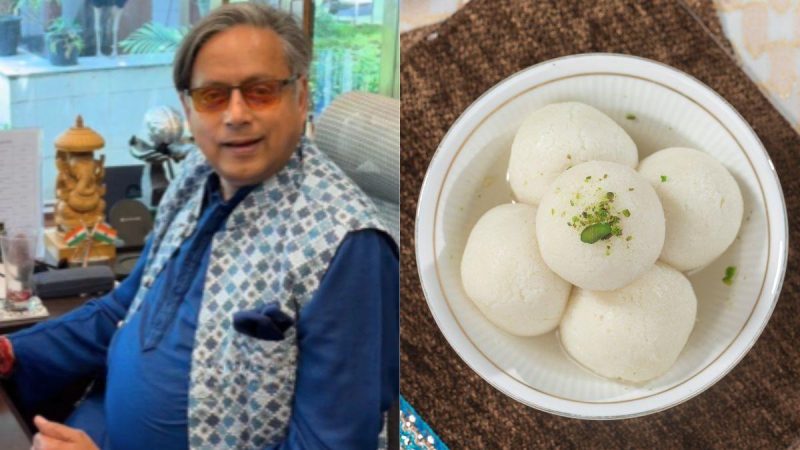 “Cosmological Misunderstanding,” Shashi Tharoor On X User Calling Rasgulla, Idli In Syrup