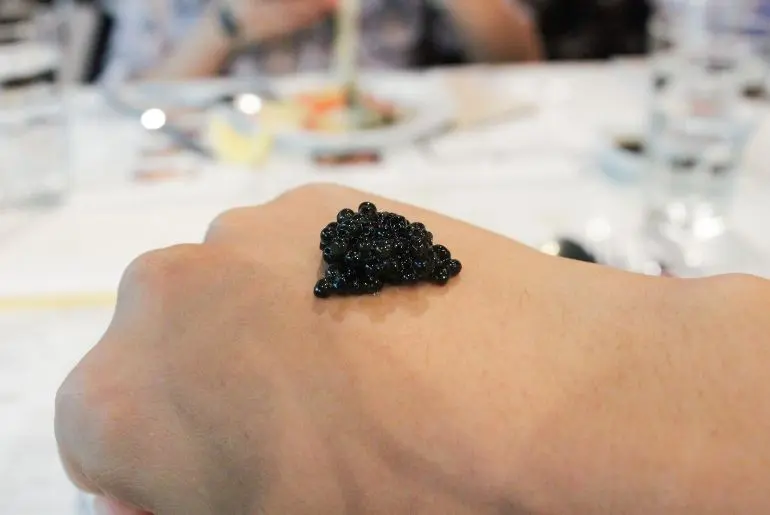 caviar bump