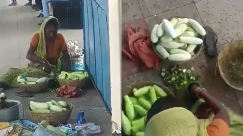 Video Shows Cucumbers Being Painted Green At Bihar’s Katihar Railway Station; Netizens Furious