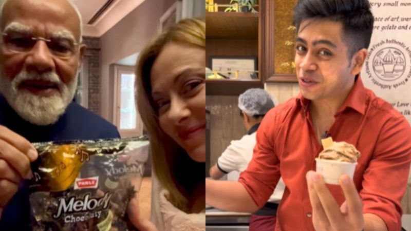Inspired By PM Modi & Meloni, THIS Delhi Spot Has A Melody Gelato Called ‘Modi Ji’s Melody’