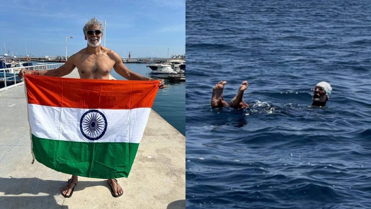 At 60, Milind Soman Swims From Europe To Africa; A Look At His 15 Km Route Across Strait Of Gibraltar