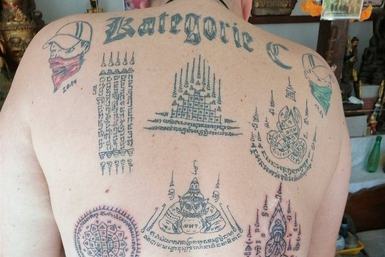 sak yant tattoo