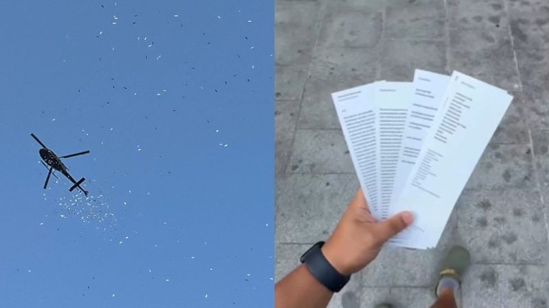 Why Were 100,000 Poems Dropped From A Plane In Barcelona?